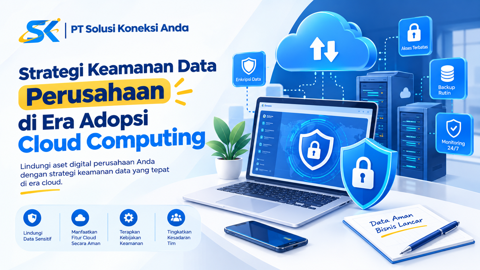 Strategi Keamanan Data Perusahaan di Era Adopsi Cloud Computing