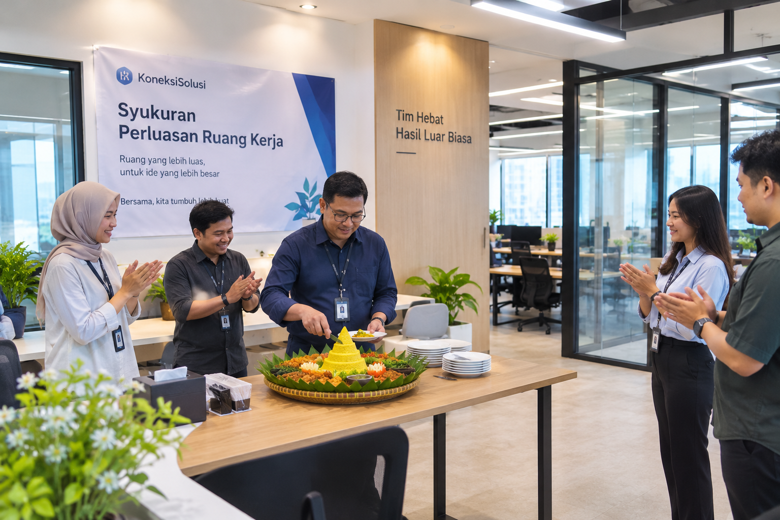 Peresmian Ruang Kerja Baru