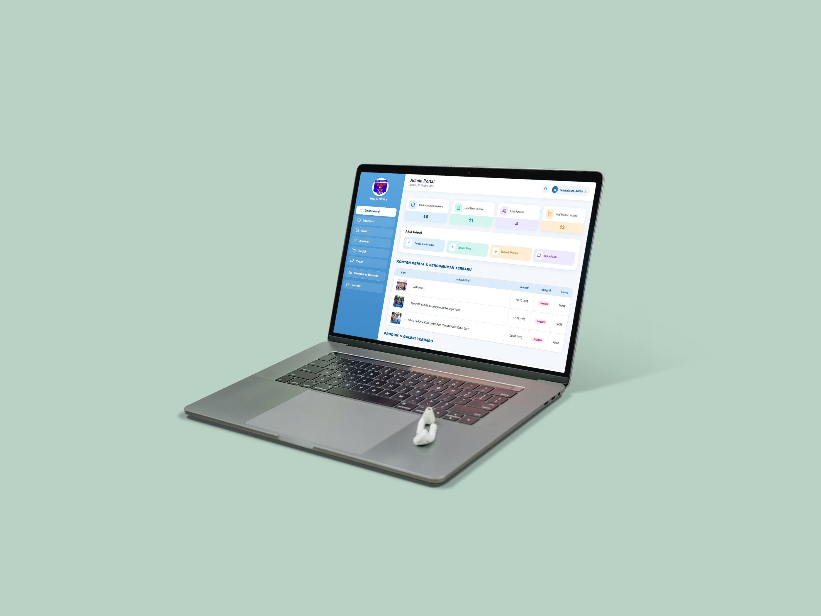 Aplikasi Web Bisnis